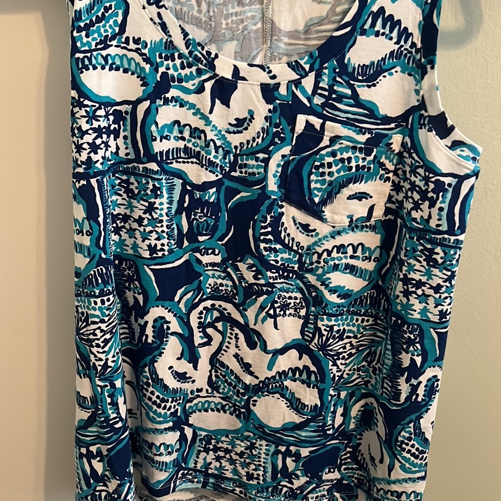 Lilly Pulitzer tank top - Picture 3 of 4